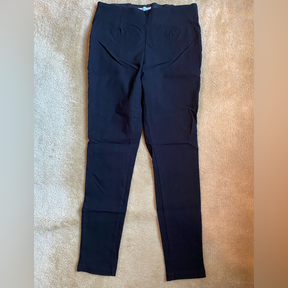 Calvin Klein Skinny Ankle Pants - Herringbone